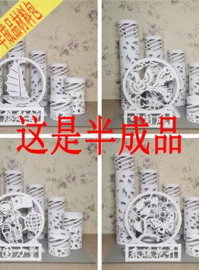 拼纸莱立体纸艺手工爱国廉洁剪纸