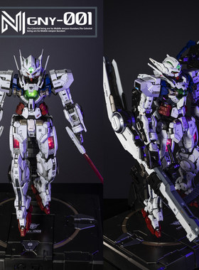 PG 1/60 正义女神 白妹高达4.0最终版 GK能天使树脂改件白模
