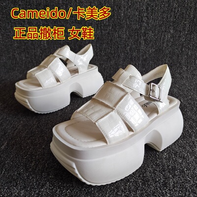 Cameido/卡美多正品女鞋厚底凉鞋