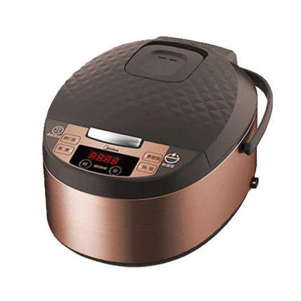 Midea/美的 MB-FS4073A电饭煲4升黄晶内胆香甜饭3-7人配蒸笼