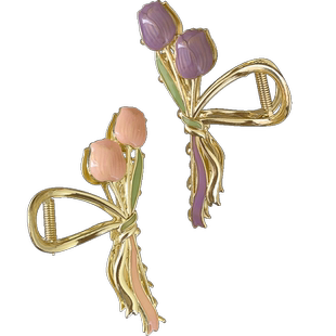 郁金香抓夹鲨鱼夹2026新款发抓大号发量大后脑勺高级感女发夹发饰