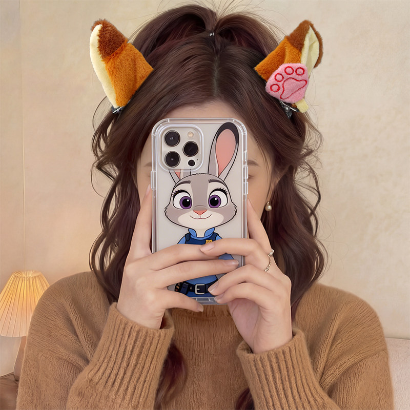 兔子警官和狐狸尼克发夹女孩朱迪cos配饰发卡疯狂动物城发饰头饰,饰品/流行首饰/时尚饰品新,发饰,淘宝优惠券,粉丝福利购,淘宝优惠卷