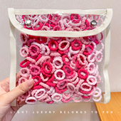 超好看 小肠发圈发量少不伤发弹性好女孩扎头发绳女童头绳发饰