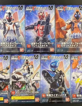 万代假面骑士掌动X14火箭头Fourze法爷流星魔法师wizard巫骑盒蛋