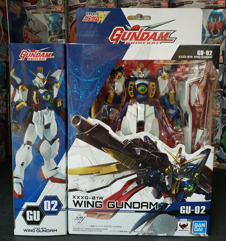 万代 Gundam Universe GU 02 高达 宇宙 飞翼 TV造型 成品 现货