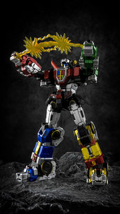 招财猫金属色百兽王小比例变形五合体MC-01S猫王模型战神金刚