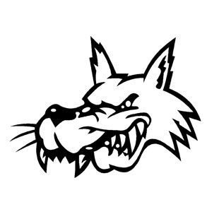 灯眉贴 汽车引擎盖贴 大灯贴纸 个性灯眉贴标 订做汽车贴纸狼头