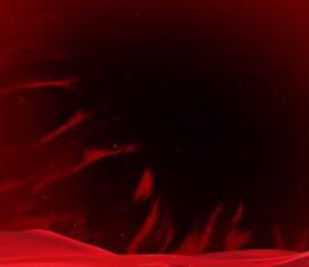 大气红色系绸带飘扬左右两个角度晕染图图片逐步展示mov包装视频