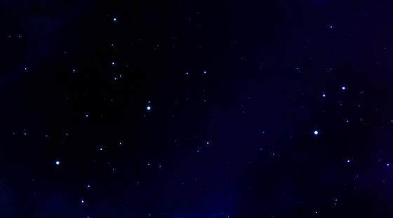 大气深邃蓝色宇宙星空粒子星星闪耀夜空中繁星点点舞台led背景视