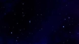 大气深邃蓝色宇宙星空粒子星星闪耀夜空中繁星点点舞台led背景视