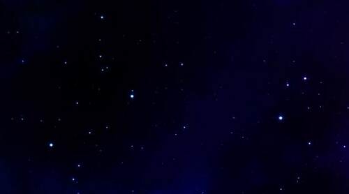 大气深邃蓝色宇宙星空粒子星星闪耀夜空中繁星点点舞台led背景视