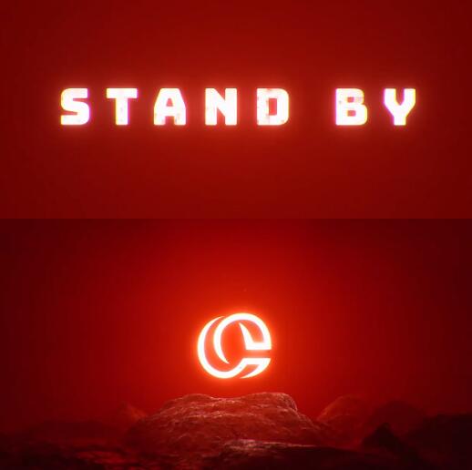 大气科技游戏界面自我介绍开场白揭示logo演绎展示动画片头ae模板