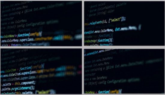 高清实拍电脑黑客编程编码乱码一行行代码程序报错相关视频素材