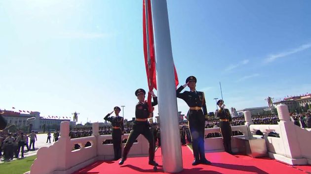 经典红歌歌舞晚会中国中国鲜红的太阳永不落歌曲舞台背景配景视频