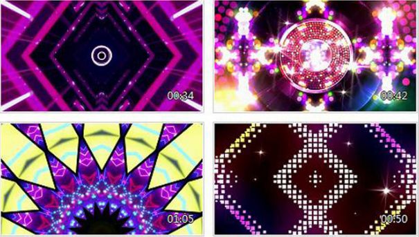 企业公司员工音乐歌舞晚会 眉飞色舞歌曲LED动态舞台背景视频