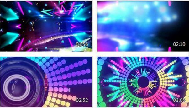 企业年终颁奖现代歌舞音乐晚会bangbangbang歌曲舞台背景视频