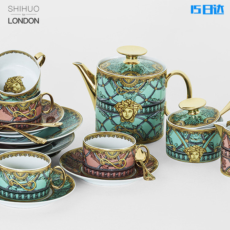 Italy VERSACE La Scala del Palazzo coffee Cup pot snack Dessert Cold platterin the Home accessories , Decorative items , Decorative bowls  category - from Buy2taobao.com to provide professional Taobao agent buy service