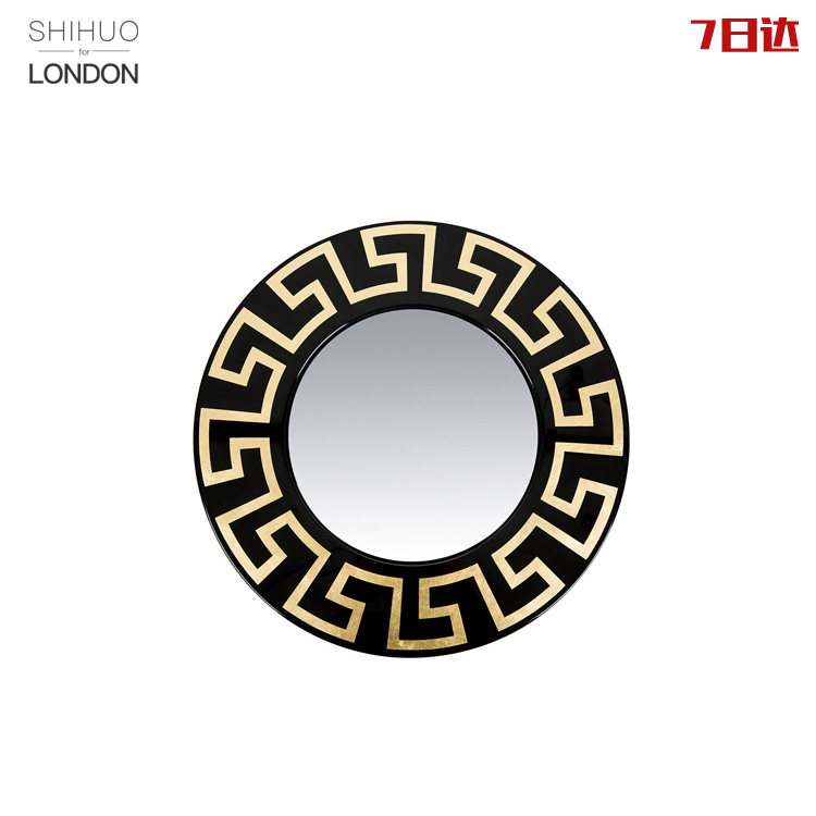 Italy FORNASETTI classical pattern manual Timber Glass circular metope Decorative mirror Convex mirror Agency purchasein the Residential furniture , Mirrors , Mirror  category - from Buy2taobao.com to provide professional Taobao agent buy service