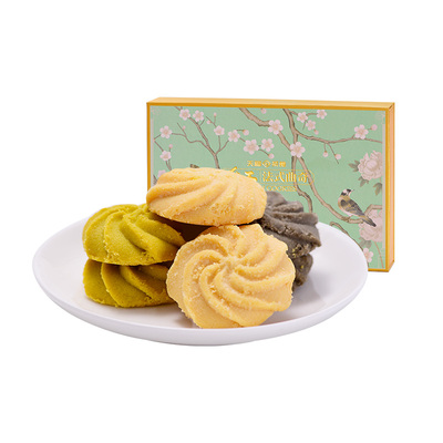 天福茗茶传统糕点手工法式曲奇