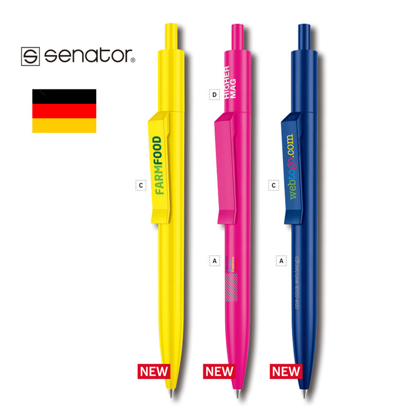 【买二份送一份】德国Senator/胜奈德晶萃中性笔 水笔定制logo