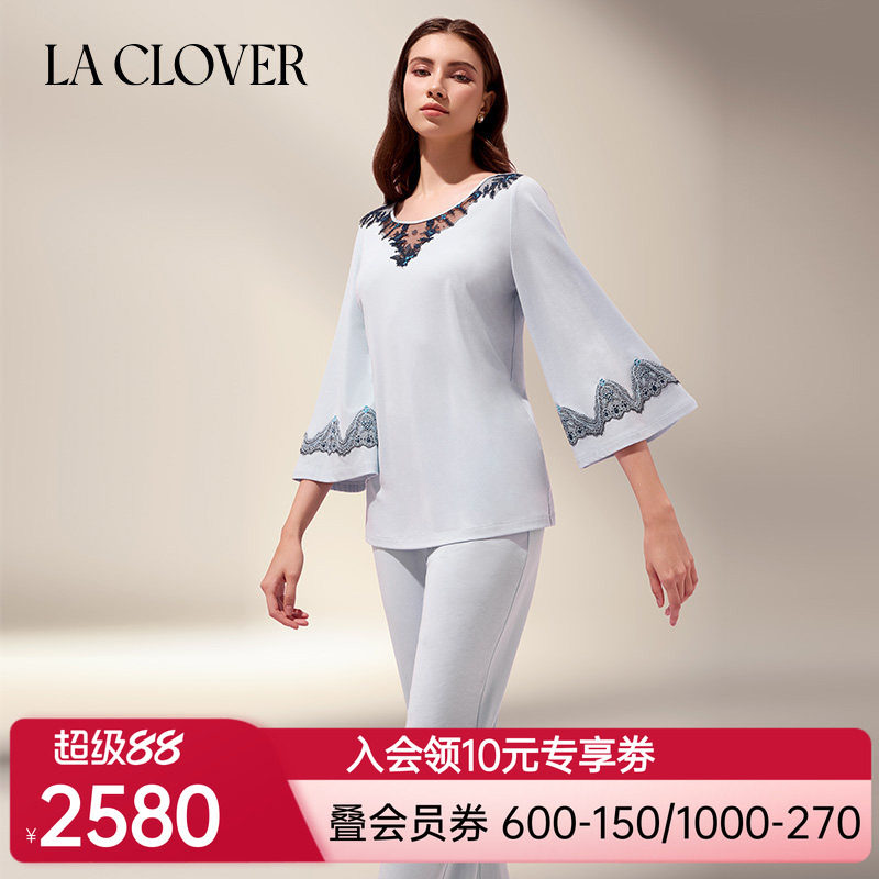 【新品夏】兰卡文(LA CLOVER)秘语玫瑰系列套头分身套装LC46YB1