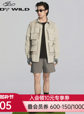 【夏季新品】BODY WILD轻松防晒系列_可拆卸衬衫套装男ZBN81CC1A