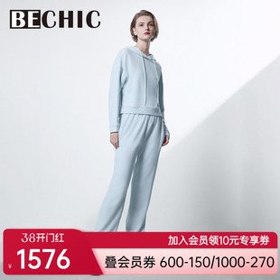 BeChic居家时光翻领分身家居套装BC46CR2