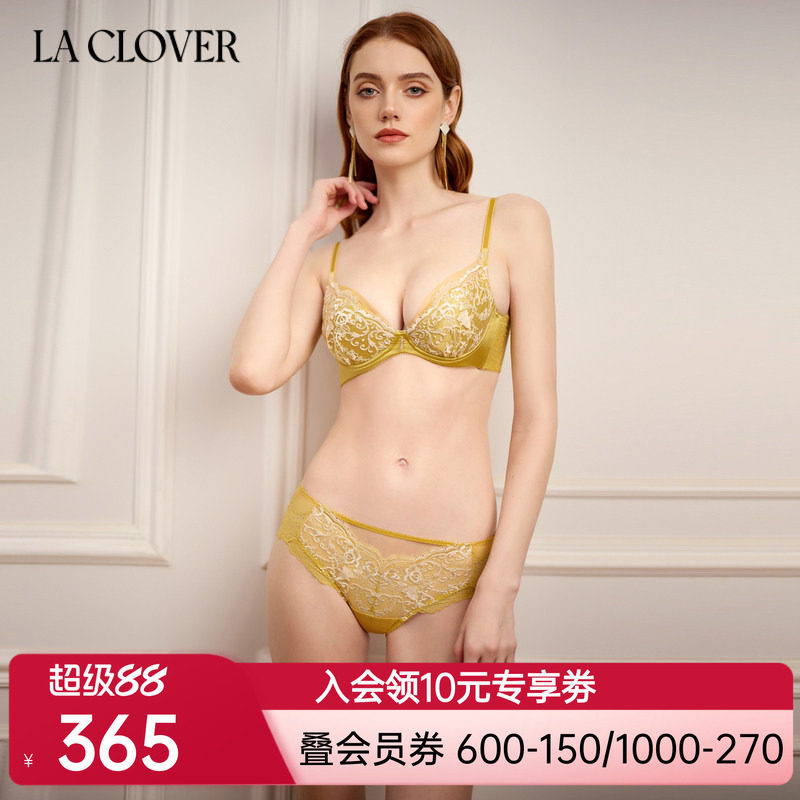 【新品秋冬新品】兰卡文(LA CLOVER)伊蒂丝仙境中腰平角裤LC23YA1