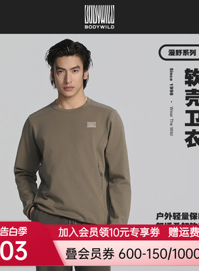 【春季新品】BODY WILD荒野复兴系列_中性圆领抓绒卫衣ZBN81BP1A