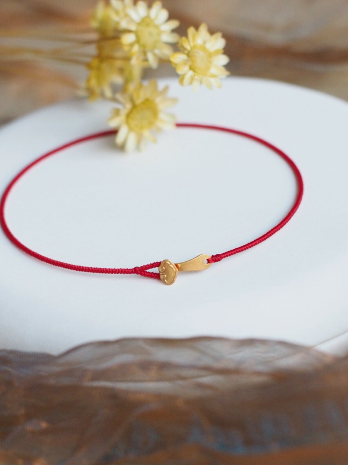 YEAR OF THE SNAKE NATAL YEAR RED ROPE BRACELET EXTREMELY FINE KING KONG KNOT BRACELET MALE AND FEMALE COUPLES LUCKY GIFTS EXTREMELY FINE AND VERSATILE
