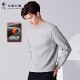 2025秋冬新款 与狼共舞圆领卫衣男士 绣标易打理上衣男 加绒亲肤