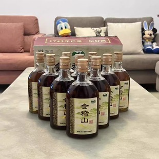 会稽山绍兴淡雅黄酒500mlx12瓶无焦糖色零添加低度三年陈枸杞茯苓