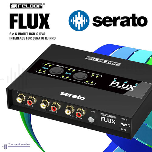 Reloop莱恩声卡seratoFLUX