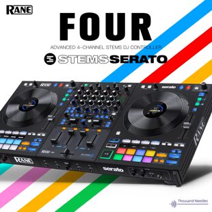 一体打碟机4路控制器大转盘Serato Rane莱恩 4Four 数码 现货 3.0