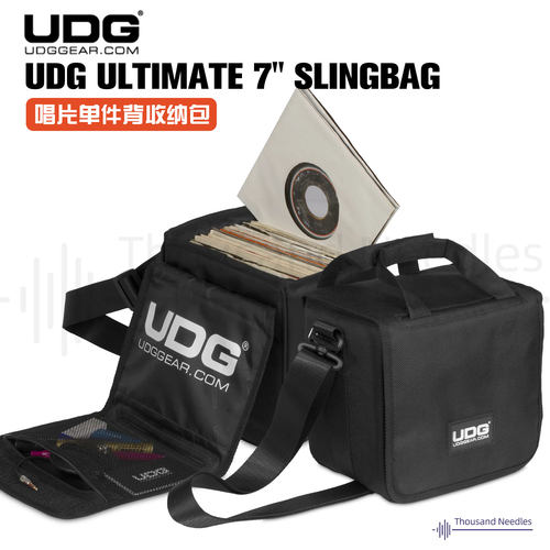 UDG7寸唱片收纳包可装60张