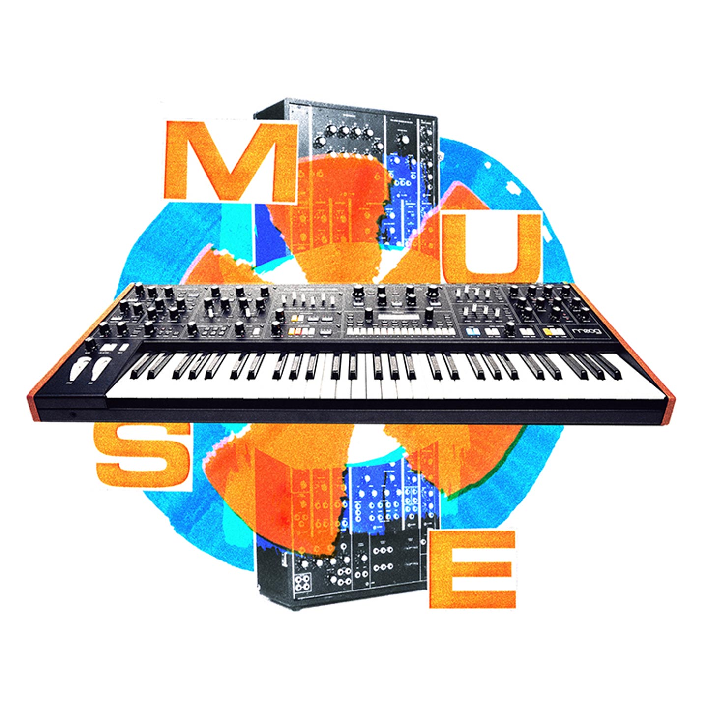 MOOGMUSE61键双音色合成器键盘