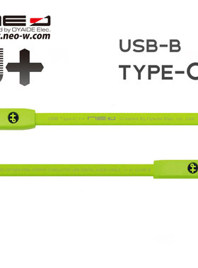 Oyaide 欧亚德 Neo d+ TypeC USB数据线 打印接口 A-B C-B C-C