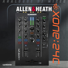 Allen & Heath Xone:24/24C 2+1通道模拟DJ调音台/音频接口