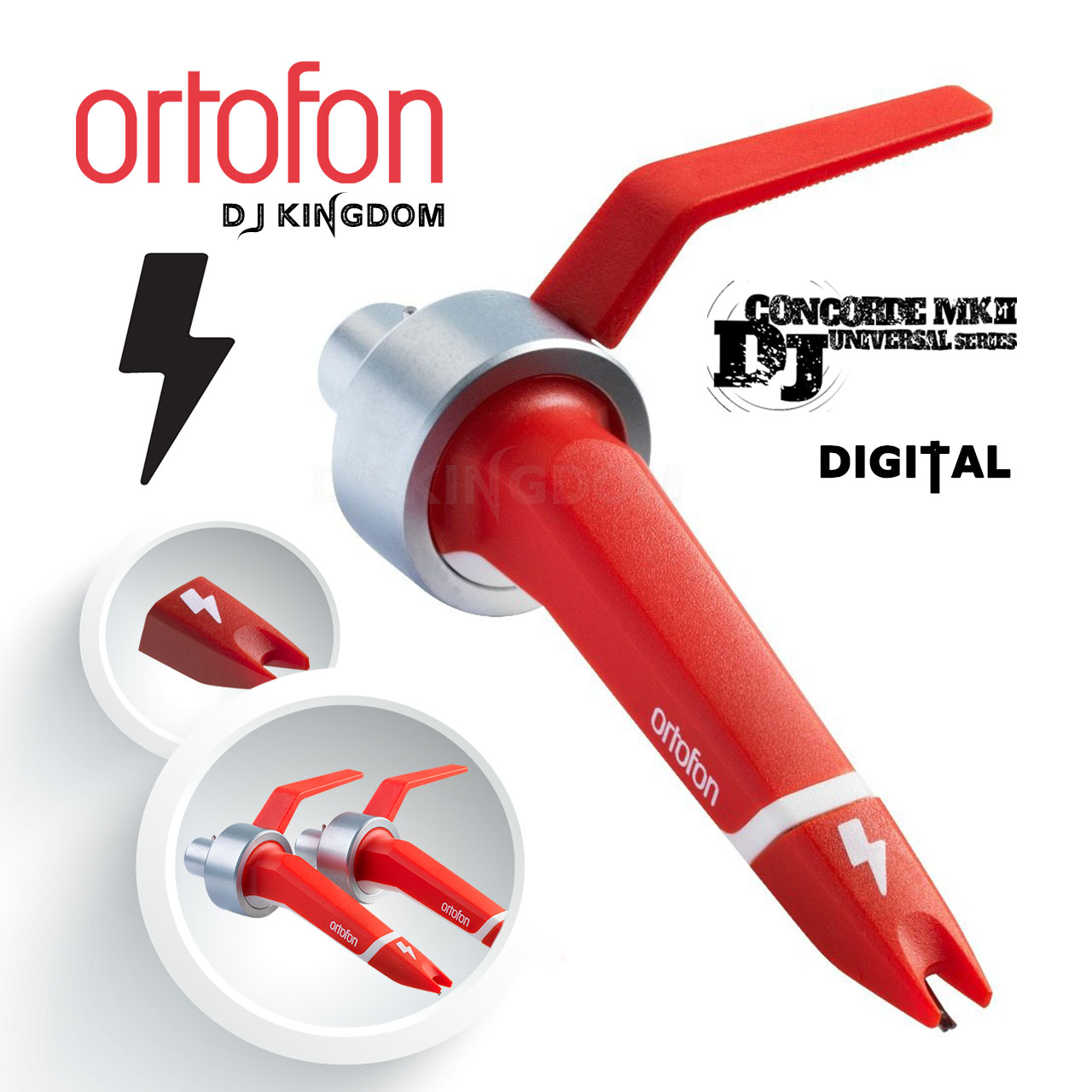 Ortofon 高度风 DJ唱针 digital mk2 数码磨盘时间码专用唱头 影音电器 打碟机 原图主图