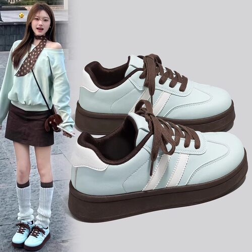 德训女鞋厚底轻便潮女鞋