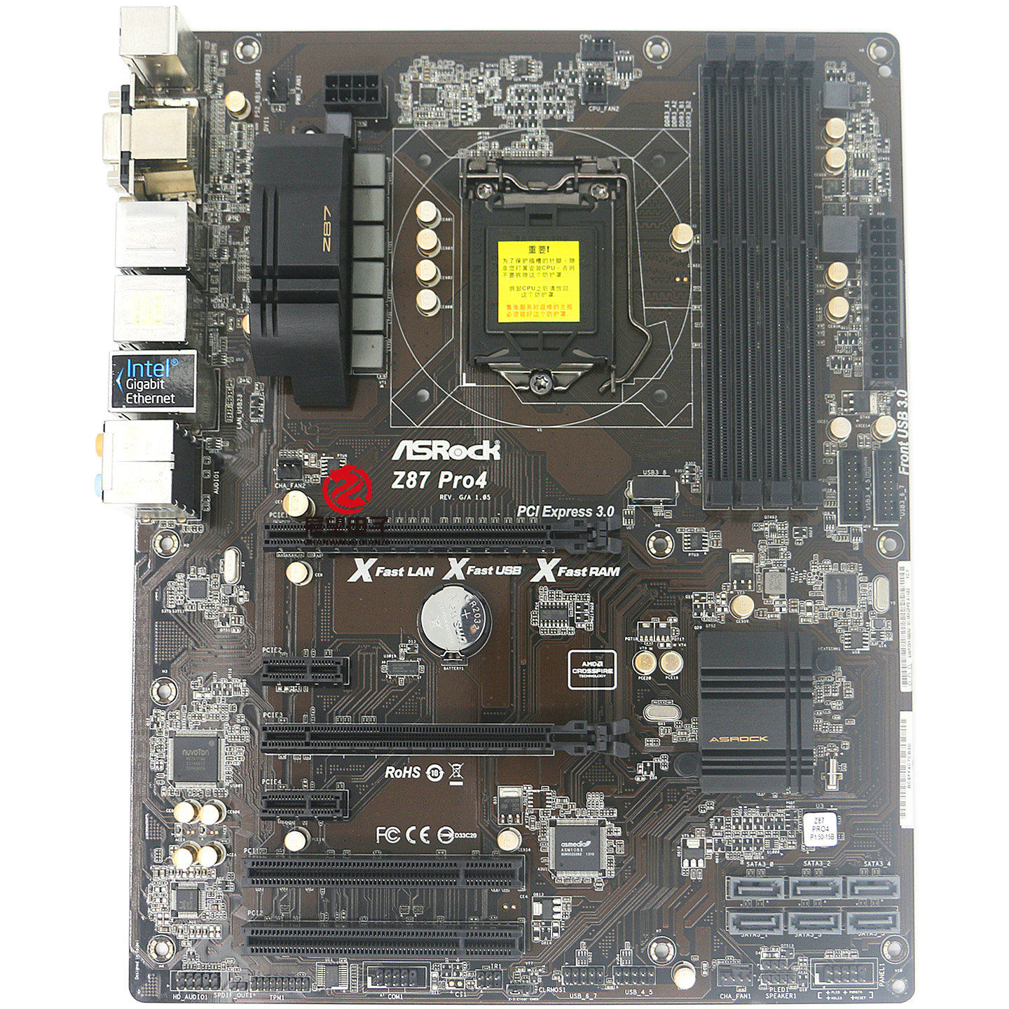 ASROCK/华擎 Z87 Pro4主板1150针支持I7 4770K四代CPU DDR3图片
