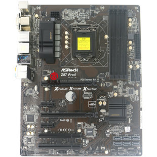 ASROCK/华擎 Z87 Pro4主板1150针支持I7 4770K四代CPU DDR3