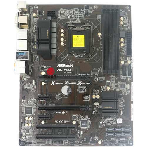 ASROCK/华擎 Z87 Pro4主板1150针支持I7 4770K四代CPU DDR3