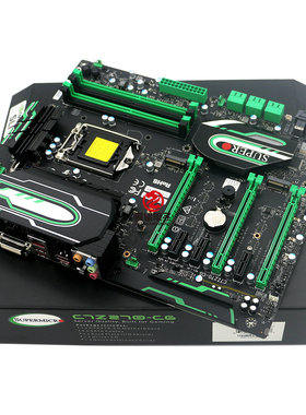 全新盒装超微Z270主板C7Z270-CG ATX大板支持U.2硬盘6个PCI-E3.0