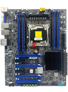 全新超微C7X99-OCE-F X99主板LGA2011-3支持IPMI远程管理10个SATA