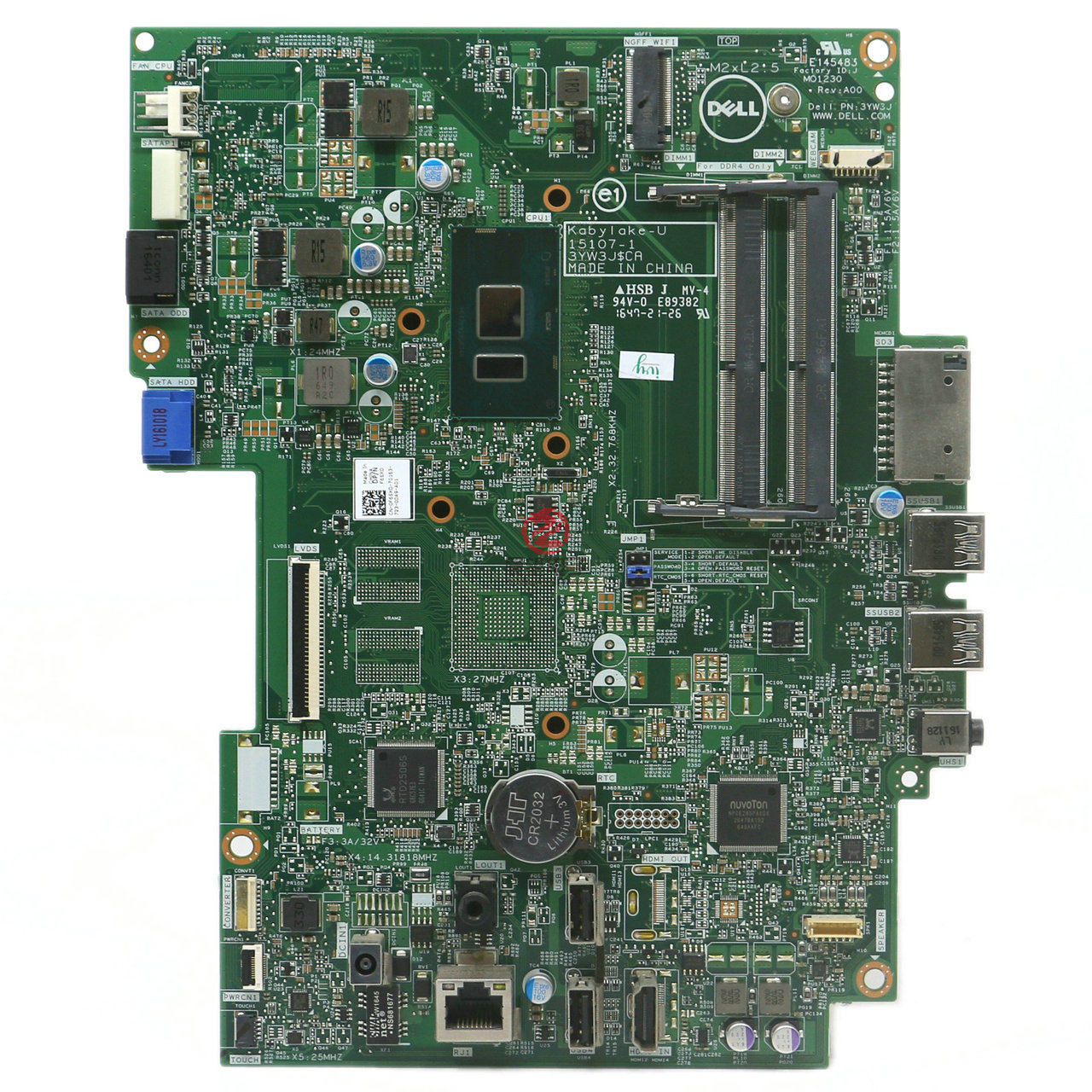 全新Dell戴尔 灵越22 3264 3464 一体机主板 F65XD PWXVV 0431
