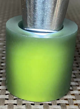 天然和田玉青玉山料扳指原石挂件毛圈原料玉石戒指细润无裂W28