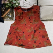 清～虎镇五毒新中式 马甲马夹老钱风上衣 国风重磅香云纱高级感无袖