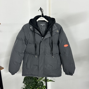 班尼路男2025新款韩版情侣棉服冬季加厚外套ins港风棉袄潮流面包
