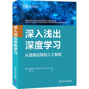 深入浅出深度学习  从逻辑运算到人工智能 克罗地亚 桑德罗·斯卡尼 著 杨小冬 译 机器学习基础知识 清华社9787302573210